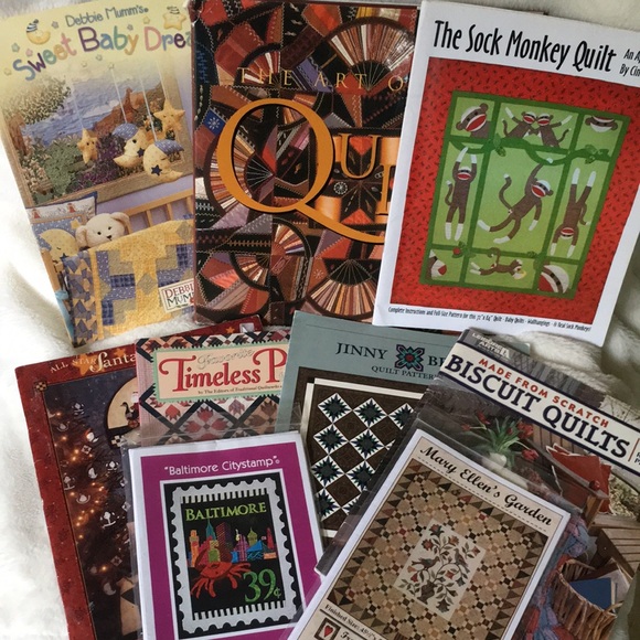 4.8lbs Mixed Lot of Quilt Quilting Publications- Book Magazines Patterns - Picture 1 of 16